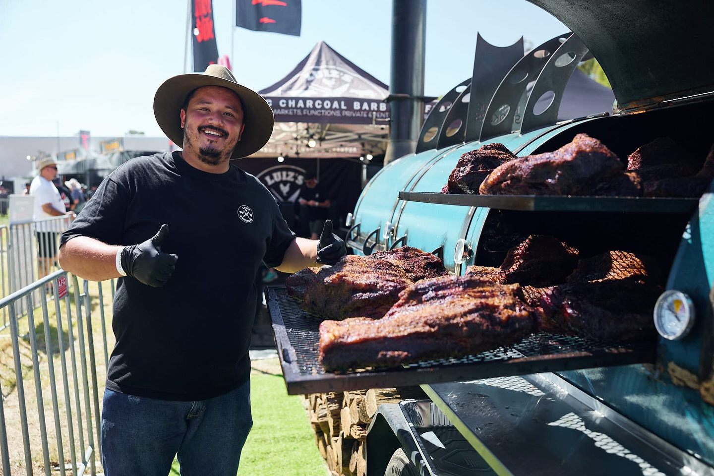 🔥 Meet Luiz – The Man (and the Smoker) Behind Luiz’s BBQ, Coming to MEAT Noosa 2025! 🔥